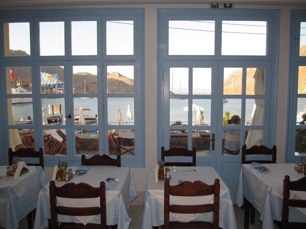 Pedi Beach Hotel Simi Exterior foto