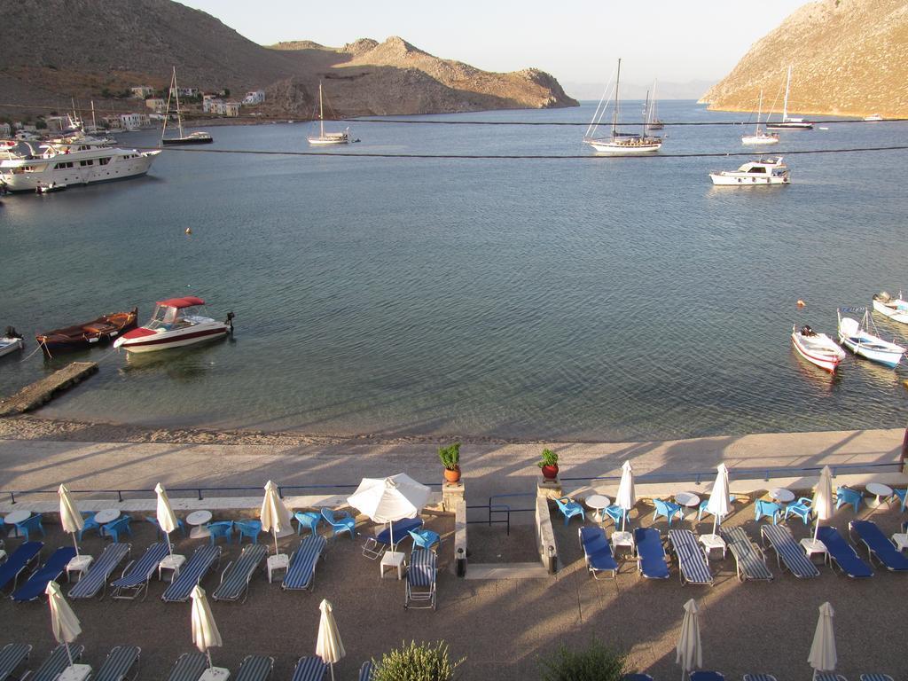 Pedi Beach Hotel Simi Exterior foto
