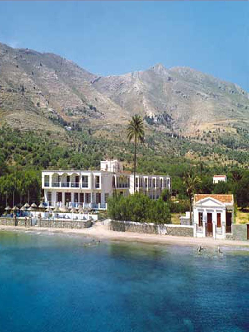 Pedi Beach Hotel Simi Exterior foto