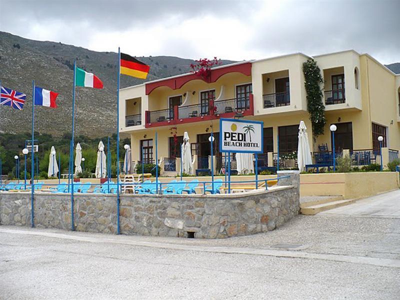 Pedi Beach Hotel Simi Exterior foto