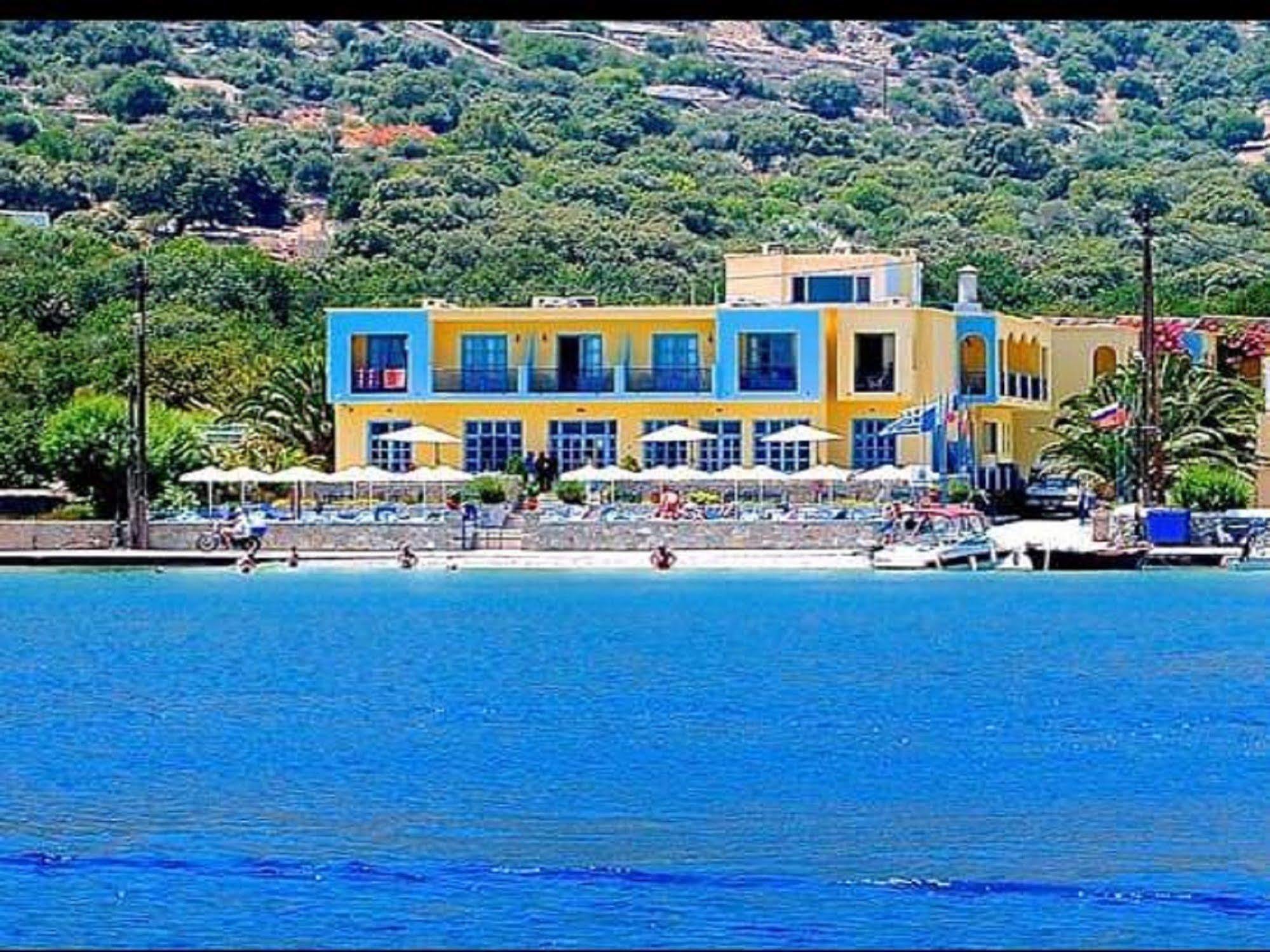 Pedi Beach Hotel Simi Exterior foto